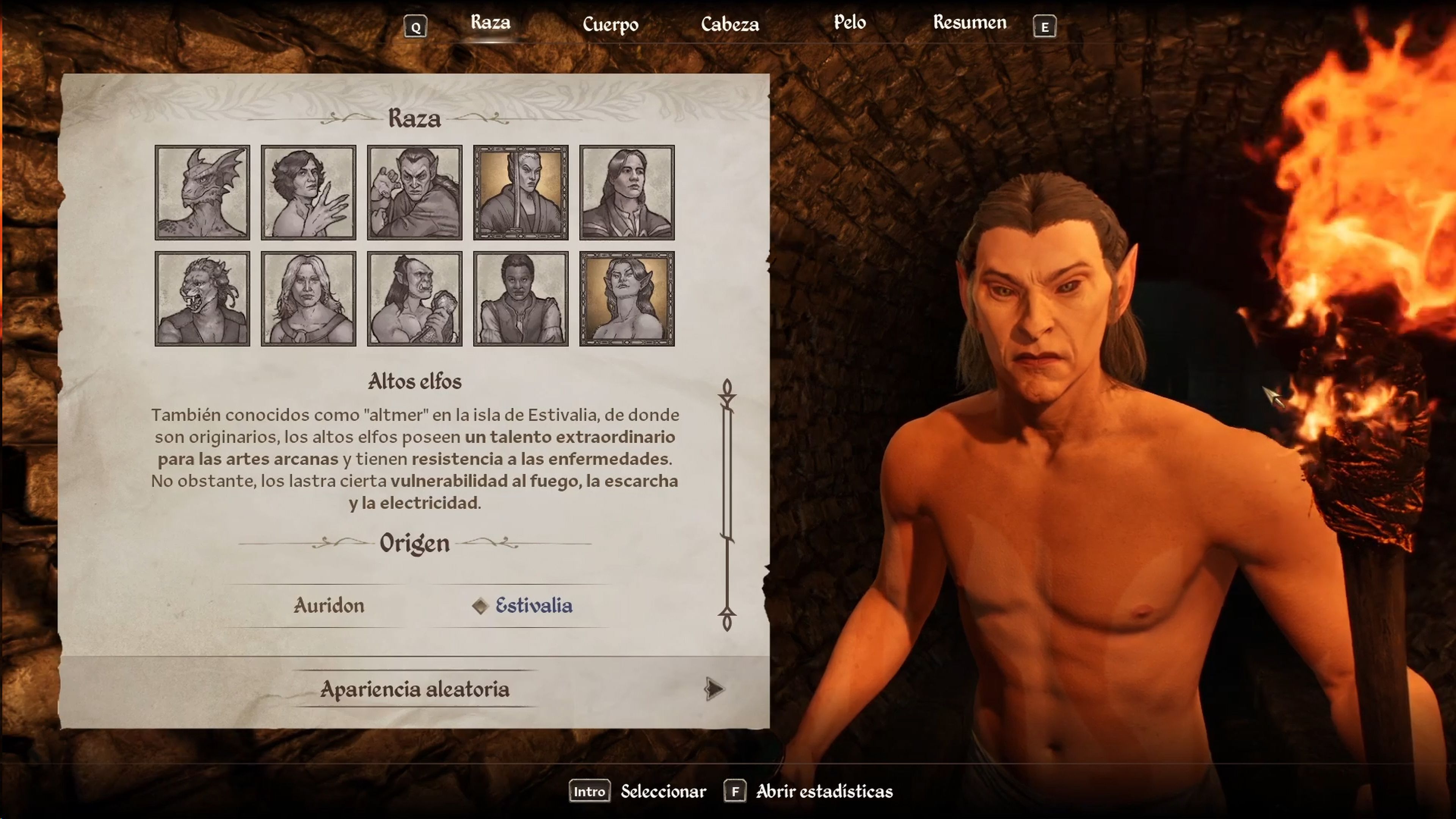 Altos Elfos Oblivion