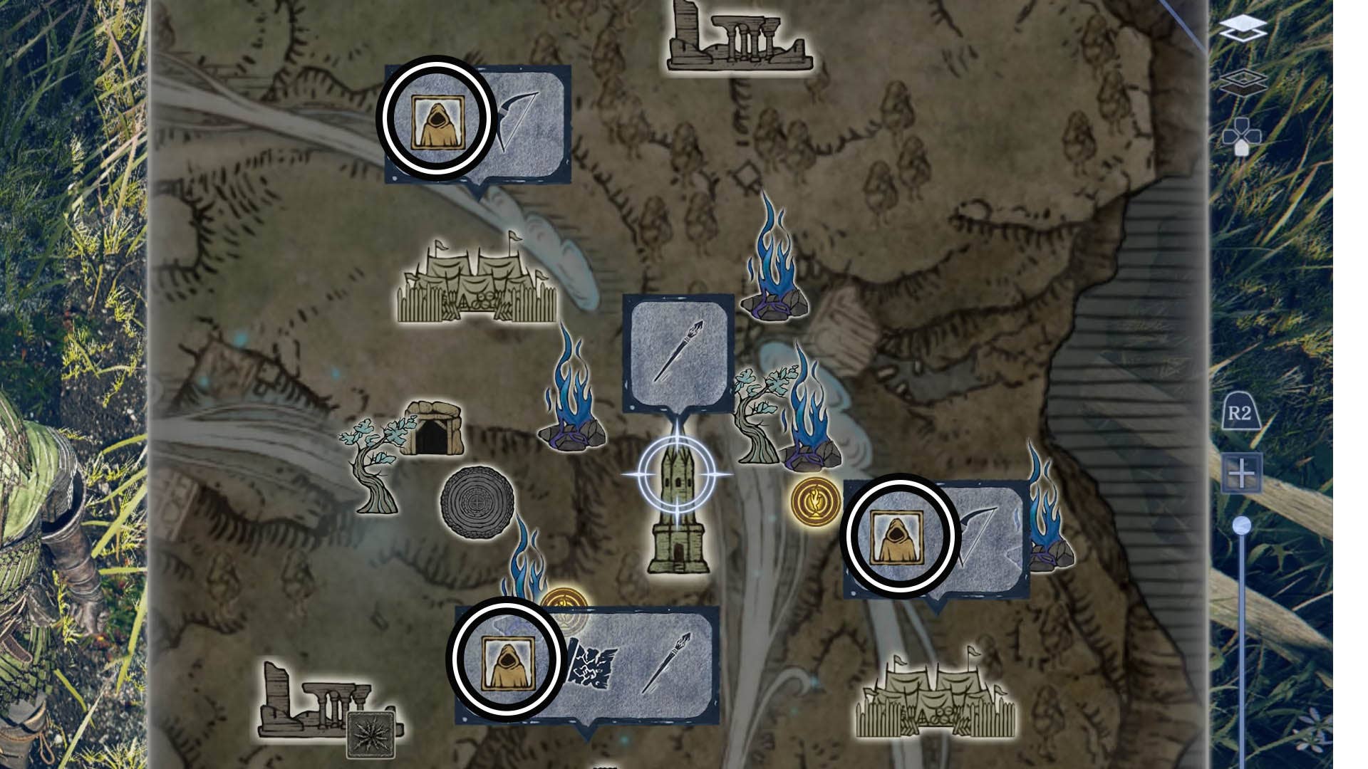 elden ring nightreign expedition map merchant icon
