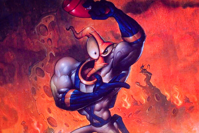 Auge y caída de la mascota que quería comerse a los videojuegos… y éstos se lo merendaron – Earthworm Jim HD