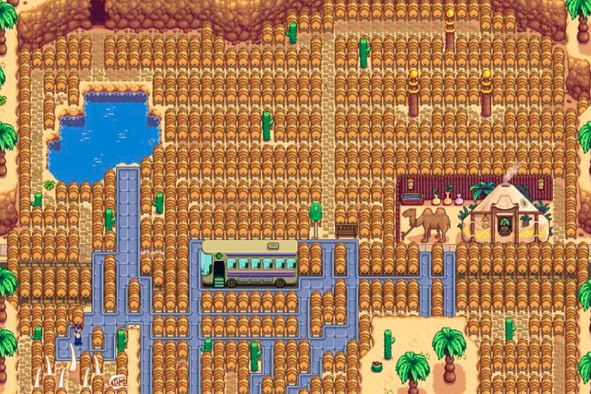 «¡Esto es diabólico! ¿Por qué no se me ocurrió antiguamente?» Un fan de Stardew Valley convierte el desierto en un imperio vinícola y desata el caos en la comunidad – Stardew Valley