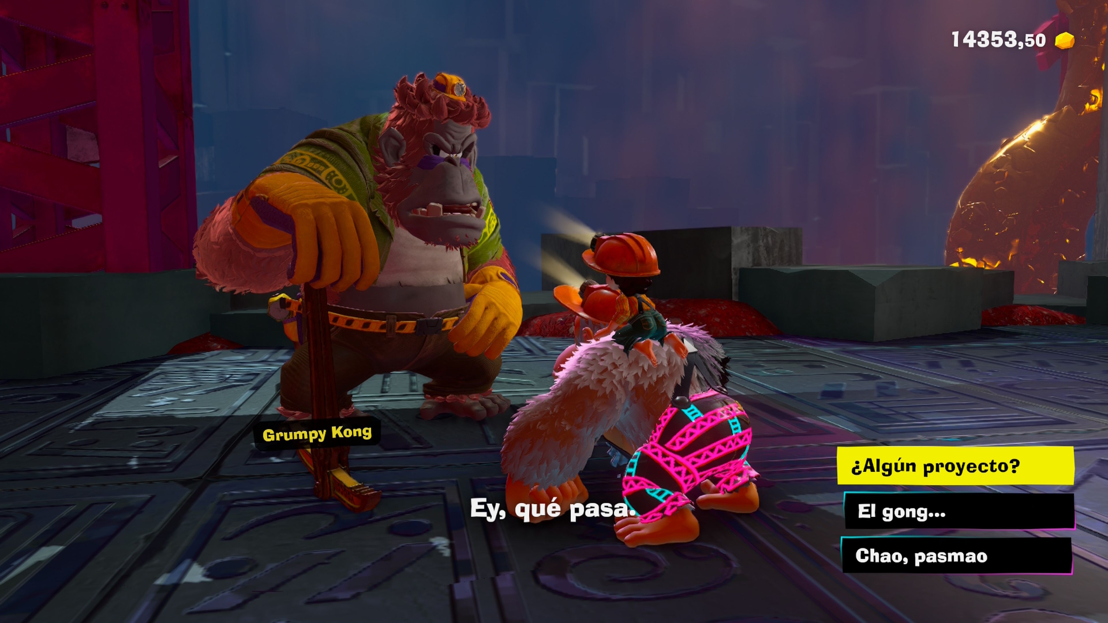 Grumpy Kong Donkey Kong Bananza