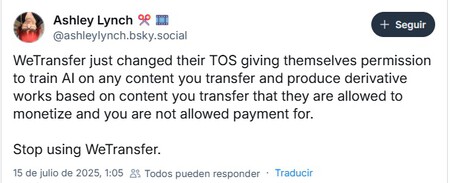 Recurso Wetransfer Ia